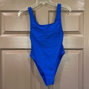 COPY - Bright blue women’s one piece swimsuit